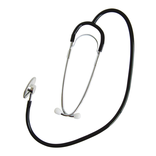 Single Head Stethoscopes Black