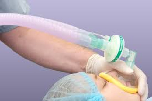Silver Knight™ Anti–Microbial Flextube™ Breathing System For Carestation® With 2 L Bag, Spirometry Set & Extra Limb, ≥ 1.5 m 22 mm (Pack of 15)