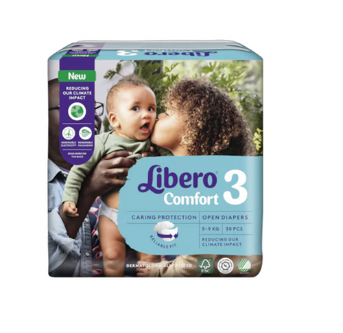 Libero Comfort 3 Nappies (5 – 9 kg) (Pack of 30)