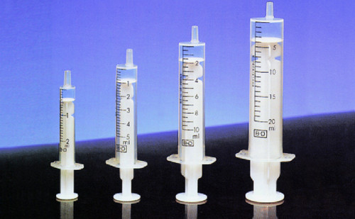 BD Discardit™ II Luer Slip Syringes With Eccentric Tip 20 ml (Pack of 80)