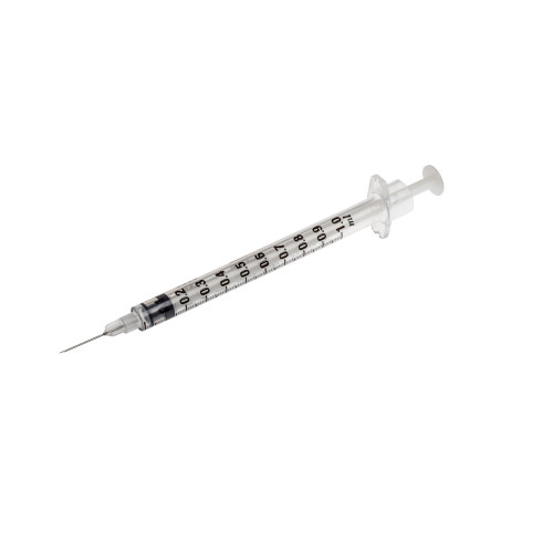 BD Plastipak™ 1 ml Syringe With 26G x 1/2" Needle (Pack of 100)