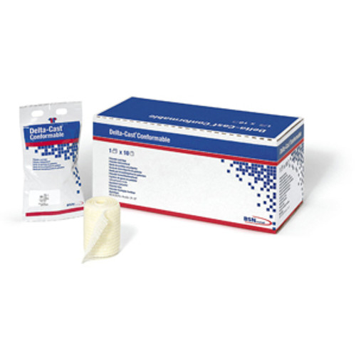 Delta–Cast® Conformable Non–Fibreglass Polyester Casting Tapes White (Pack of 10)
