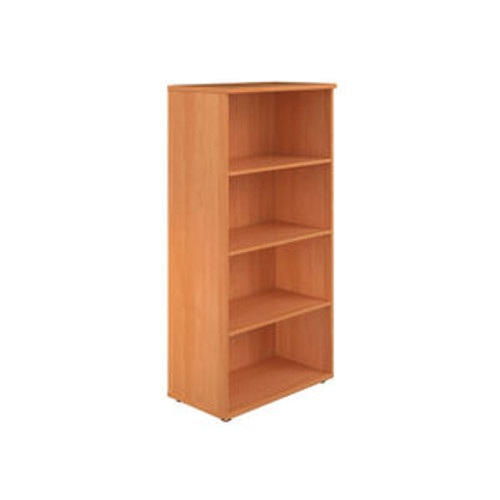 Jemini Wooden Bookcase 800x450x1600mm Beech