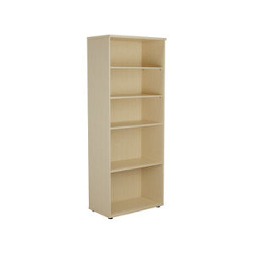 Jemini Wooden Bookcase 800x450x2000mm Maple