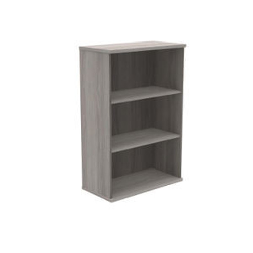 Astin Bookcase 2 Shelves 800x400x1204mm Alaskan Grey Oak