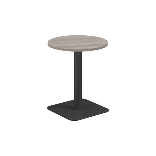 Jemini Origin 600mm Mid Table Grey Oak/Black Jemini Origin 600mm Mid Table Grey Oak/Black