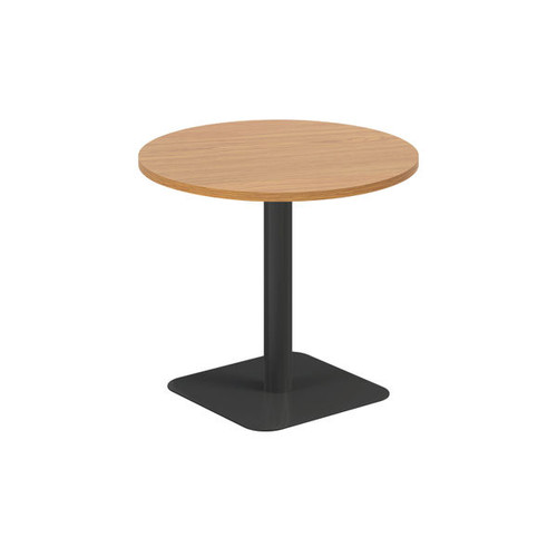 Jemini Origin 800mm Mid Table Nova Oak/Black Jemini Origin 800mm Mid Table Nova Oak/Black