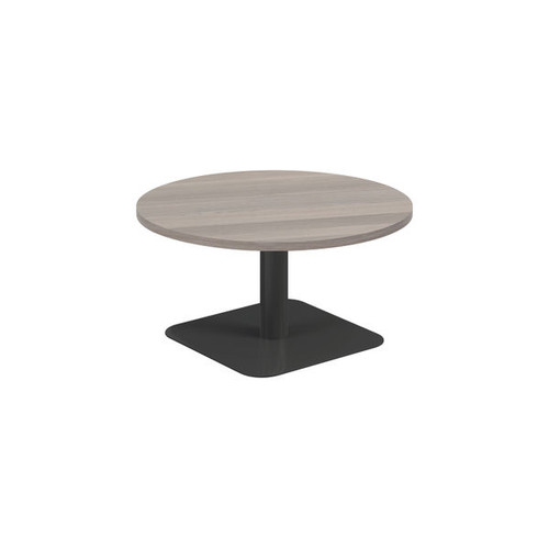 Jemini Origin 800mm Low Table Grey Oak/Black Jemini Origin 800mm Low Table Grey Oak/Black