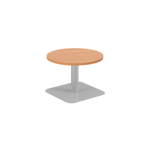 Jemini Origin 600mm Low Table Beech/Silver Jemini Origin 600mm Low Table Beech/Silver