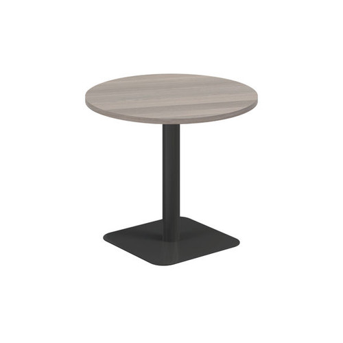 Jemini Origin 800mm Mid Table Grey Oak/Black Jemini Origin 800mm Mid Table Grey Oak/Black