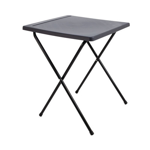Titan Folding Exam Desk 600x600x710mm Polypropylene Charcoal Titan Folding Exam Desk 600x600x710mm Polypropylene Charcoal