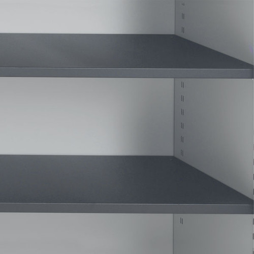 Talos Tambour Unit Black Shelf 850x380x20mm For Talos Side Opening Tambour Unit Cupboards