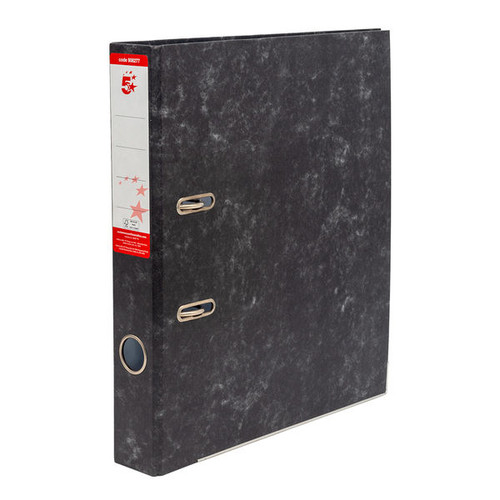 5 Star Office Mini Lever Arch File A4 50mm Cloud (Pack of 10) 5 Star Office Mini Lever Arch File A4 50mm Cloud (Pack of 10)