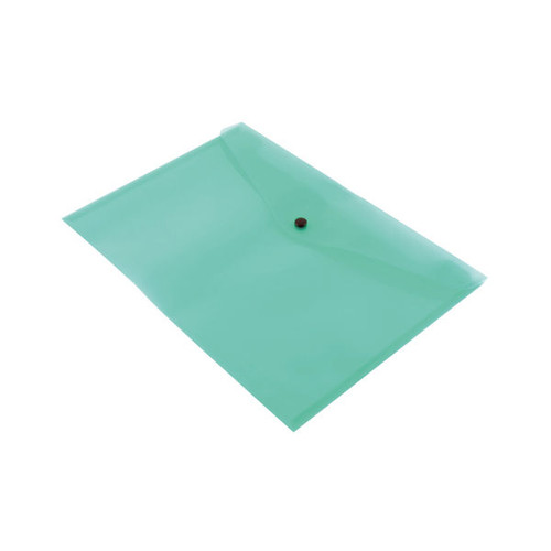 Q-Connect Polypropylene Document Folder A4 Green (Pack of 12) Q-Connect Polypropylene Document Folder A4 Green (Pack of 12)