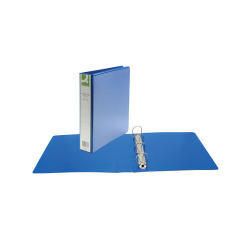 Q-Connect Presentation 40mm 4D Ring Binder A4 Blue Q-Connect Presentation 40mm 4D Ring Binder A4 Blue