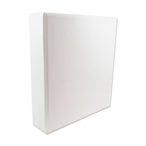 5 Star Office A4 Presentation Ring Binder Polypropylene 50mm 2D-Ring White (Pack of 10)