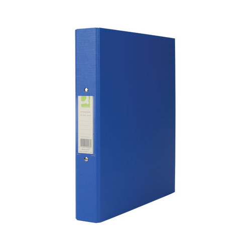 Q-Connect 25mm 2 Ring Binder Polypropylene A4 Blue (Pack of 10) Q-Connect 25mm 2 Ring Binder Polypropylene A4 Blue (Pack of 10)