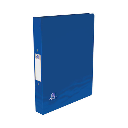 Oxford Oceanis 2-O Ring Binder 40mm A4+ Blue 400177827 Oxford Oceanis 2-O Ring Binder 40mm A4+ Blue 400177827