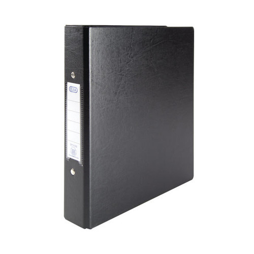 Elba 25mm 2 O-Ring Binder A5 Black (10 Pack) 100082442 Elba 25mm 2 O-Ring Binder A5 Black (10 Pack) 100082442