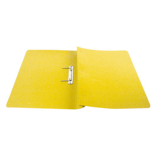 Q-Connect Transfer File 35mm Capacity Foolscap Yellow (Pack of 25)