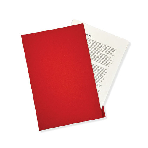 Guildhall Square Cut Folder Mediumweight Foolscap Red (Pack of 100) FS250-REDZ