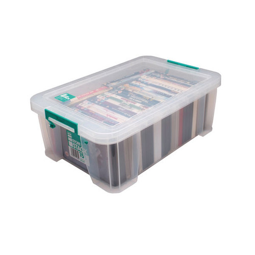 StoreStack 15 Litre Storage Box W300xD470xH170mm Clear