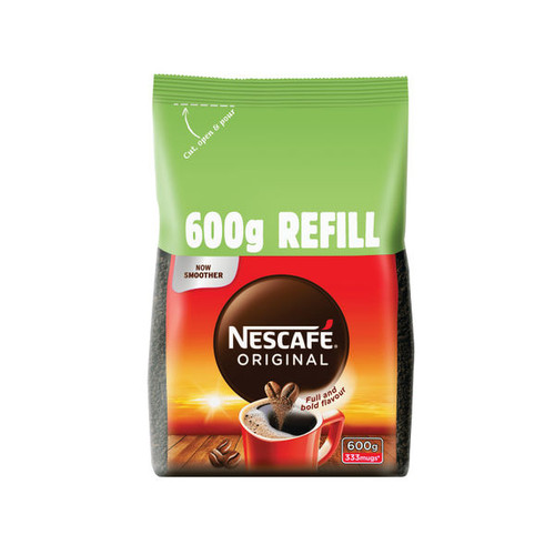 Nescafe Original Instant Coffee 600G Refill 12315643 Nescafe Original Instant Coffee 600G Refill 12315643