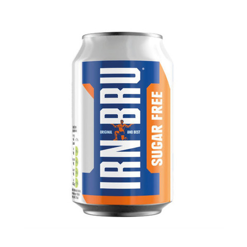 Irn Bru Sugar Free 330ml Cans (Pack of 24) 410240 Irn Bru Sugar Free 330ml Cans (Pack of 24) 410240