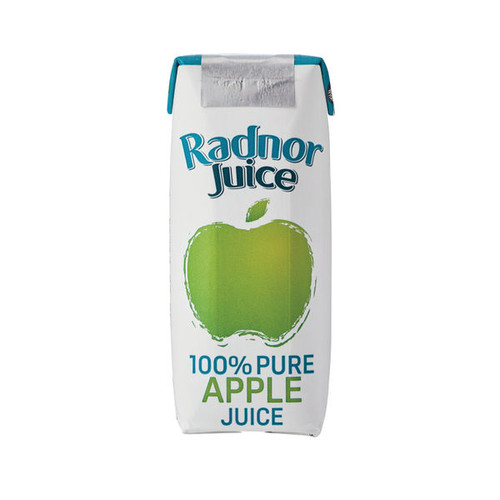Radnor Juice Pure Apple Juice Tetra Pack 125ml (Pack of 60) T-RJ12STAP/60