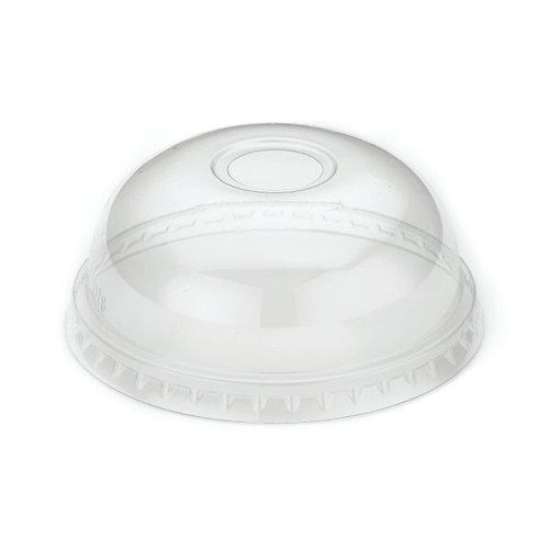 Go-Pak Domed Lid with Hole Recyclable PET 9oz (Pack of 2000) R10052 Go-Pak Domed Lid with Hole Recyclable PET 9oz (Pack of 2000) R10052