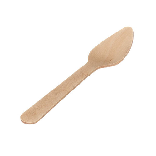 Go-Pak Wooden Teaspoon (Pack of 1000) G01004
