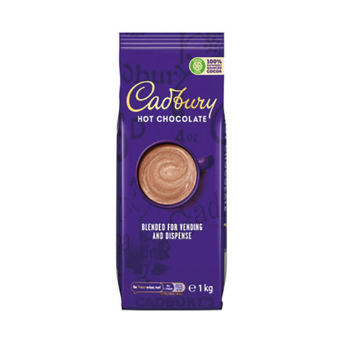 Cadbury Instant Chocolate Drink Bag 1Kg 662072 Cadbury Instant Chocolate Drink Bag 1Kg 662072