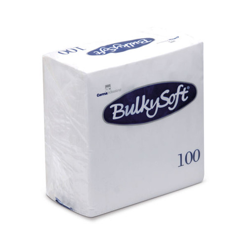 Cocktail Napkin 240x240mm 2-Ply White (Pack of 100) 32196