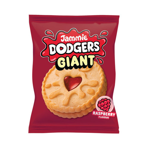 Jammie Dodgers Giant 50g (Pack of 20) 20307 Jammie Dodgers Giant 50g (Pack of 20) 20307