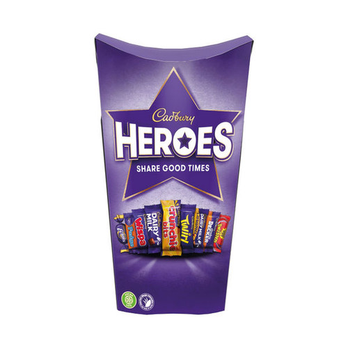 Cadburys Heroes Chocolates Carton 290g Each 4071733 Cadburys Heroes Chocolates Carton 290g Each 4071733