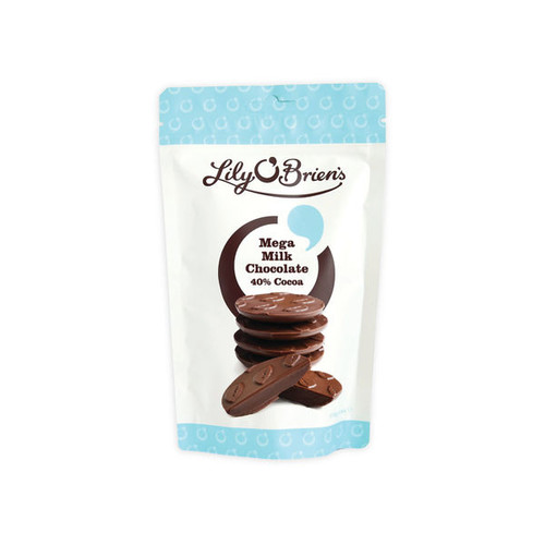 Lily O'Brien's Mega Milk Chocolate Share Bag 110g 5105947 Lily O'Brien's Mega Milk Chocolate Share Bag 110g 5105947