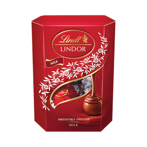 Lindt Lindor Cornet Milk 37g LINDMILK37 Lindt Lindor Cornet Milk 37g LINDMILK37