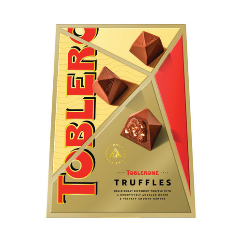 Toblerone Milk Chocolate Truffle Box 180 Grams Toblerone Milk Chocolate Truffle Box 180 Grams