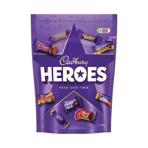 Cadbury Heroes Pouch 300 Grams Cadbury Heroes Pouch 300 Grams