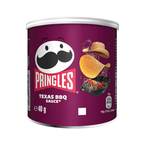 Pringles Texas BBQ Sauce Crisps 40g (Pack of 12) 7016194000 Pringles Texas BBQ Sauce Crisps 40g (Pack of 12) 7016194000