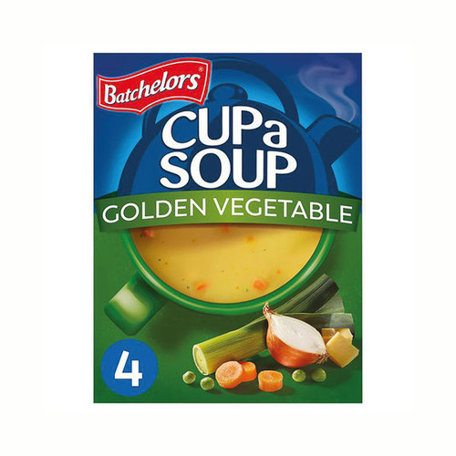 Batchelors Cup a Soup Golden Vegetable 82g (Pack of 4) 1004200