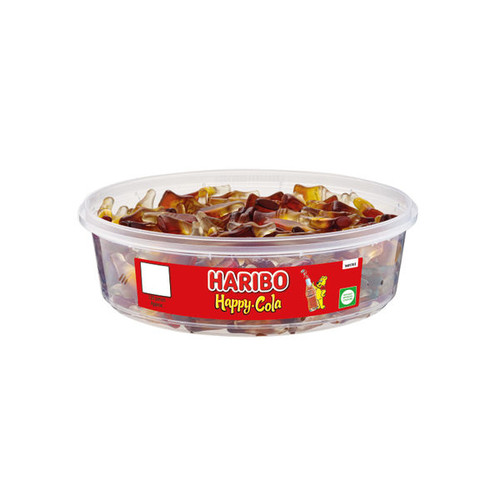 Haribo Happy Cola 492g Tub 10575 Haribo Happy Cola 492g Tub 10575