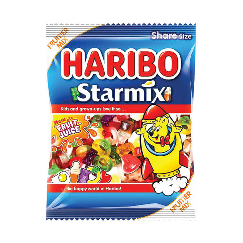 Haribo Starmix Sweets 160g Bag (Pack of 12) 730730 Haribo Starmix Sweets 160g Bag (Pack of 12) 730730