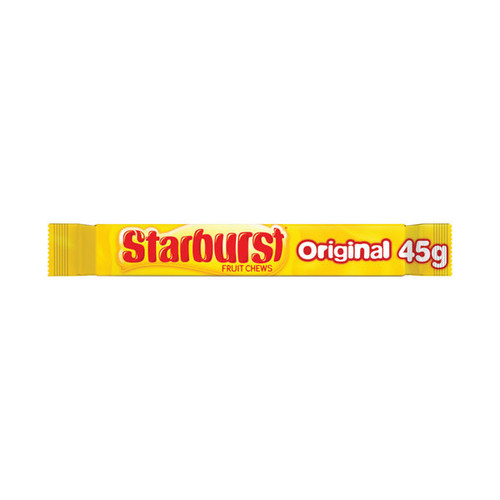 Starburst Chewy Fruit Flavoured Sweets 45g (Pack of 24) 121537 Starburst Chewy Fruit Flavoured Sweets 45g (Pack of 24) 121537