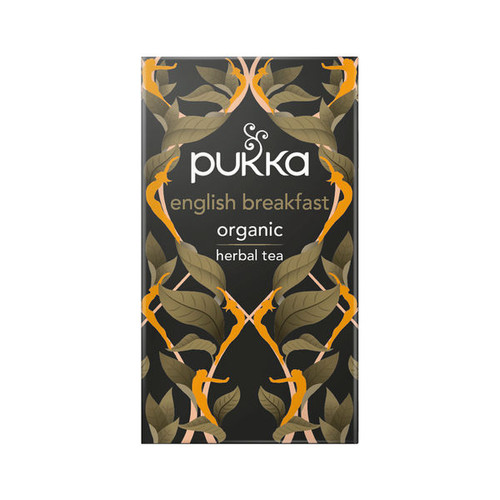 Pukka English Breakfast Organic Herbal Tea Bags (Pack of 20) P5050 Pukka English Breakfast Organic Herbal Tea Bags (Pack of 20) P5050