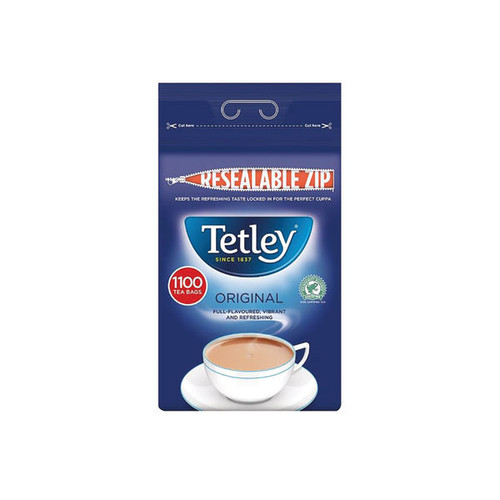 Tetley One Cup Tea Bags Catering Pack (Pack of 1100) A01161 Tetley One Cup Tea Bags Catering Pack (Pack of 1100) A01161