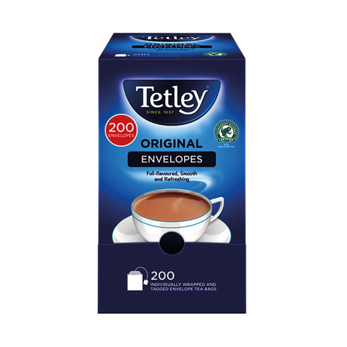 Tetley Envelope Teabags (200 Pack) A08097 Tetley Envelope Teabags (200 Pack) A08097
