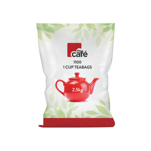 MyCafe One Cup English Breakfast Tea Bags (Pack of 1100) AU65698 MyCafe One Cup English Breakfast Tea Bags (Pack of 1100) AU65698