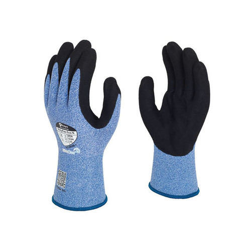 Polyco Polyflex Eco N Foamed Nitrile Coated Glove Blue/Black Size 11 (Pack of 10) PEN/11