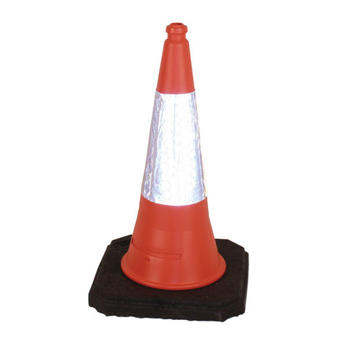 Red Weighted Traffic Cone With Reflective Sleeve 750mm JAA060220654 Red Weighted Traffic Cone With Reflective Sleeve 750mm JAA060220654